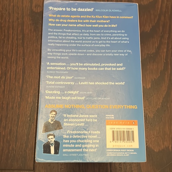 Freakinomics by Steve. d. Levitt and Stephen J. Dubbed - Picture 2 of 4